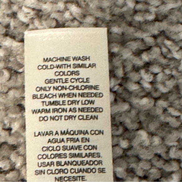 Chico’s Poncho Sweater Poncho Sage Green One Size - Picture 7 of 9